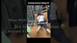 Ranking funniest fall on internet. #funny #funnyfall