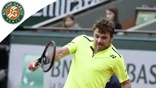 Stan Wawrinka v J&eacute;r&eacute;my Chardy Highlights - Men's Round 3 2016 - Roland Garros