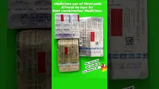This medicine was use in Tonsil pain use theBest tablet