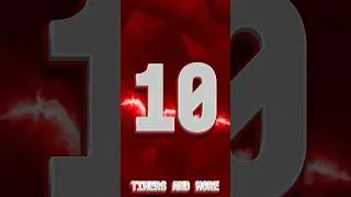 Numbers 10 to 1 in 10 Fonts [Episode 3] #countdown #timer #shorts