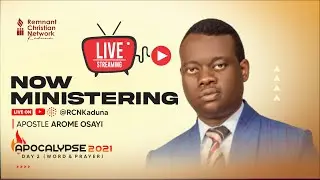 APOSTLE AROME OSAYI || COUNTERFEIT CHRISTIANITY || APOCALYPSE 2021 || DAY 2 || SAT. 13 NOVEMBER 2021