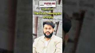 The Hindu Newspaper Analysis 5 January 2026 | UPSC, SSC, Banking | Nishant Sir