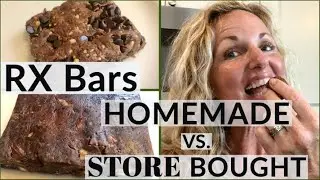 How to make Homemade RX Bars | Homemade VS Store bought taste test
