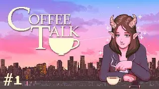 Working In A Fantasy Coffee Shop | Coffee Talk #1 ☕