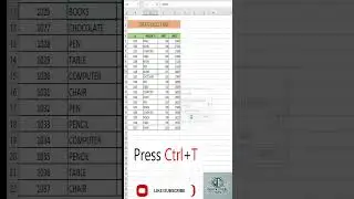 Create Excel Tables Quickly Like a Pro! 📊⚡ 