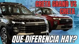Se llaman igual, pero son muy diferentes CRETA GRAND 2026 vs CRETA 2026 (nueva línea)