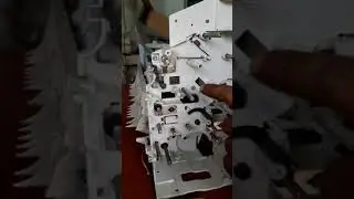 pickup unit (replace gear unit cover)  in ir 3300 ir 400 ir2200 ir 2800 ((Part .2))