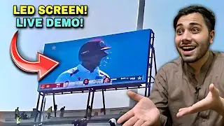 ANOTHER BREAKING! 🛑 LED Screen Tested! | Live Demo | Gaddafi Stadium Lahore | New Latest Updates