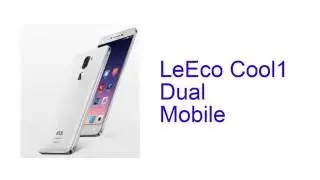 LeEco Cool1 Dual Mobile Specification [INDIA]