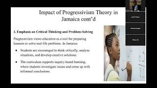 Progressivism Theory Presentation