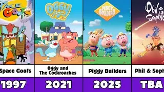 Upcoming Animated Movies and Released of Xilam Studio's All TV Series (1994-2025)
