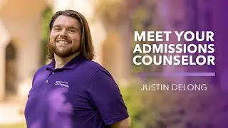 Meet Your Admissions Counselor: Justin DeLong
