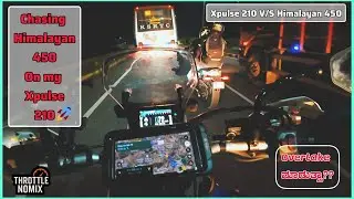 Chasing Himalayan 450 on my Xpulse 210 | #himalayan450 v/s #xpulse210 | will it overtake Himalayan??