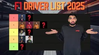 I Ranked The 2025 F1 Drivers