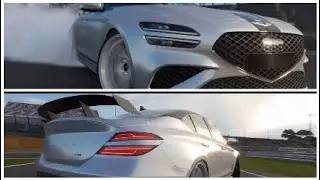 Drifting my STANCED WIDEBODY Genesis G70 in Gran Turismo 7