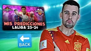 😳 Vuelvo a las PREDICCIONES que hice sobre LALIGA 23/24...