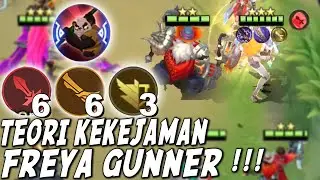 TEORI KEKEJAMAN HYPER FREYA GUNNER PAKE ABE 3 ! NENEEEENG FREYA MENGAMUUUUK !!!