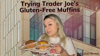 🤯 Trying Trader Joe's Gluten-Free Muffins! #glutenfree #foodreview