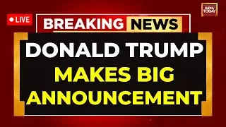 Donald Trump News LIVE | Trump News LIVE | Trump On Iran | US News LIVE | Trump On US Economy