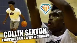 CLEVELAND CAVALIER Collin Sexton DRAFT WEEK Workout!! | YOUNGBULL is READY FOR SUMMER LEAGUE