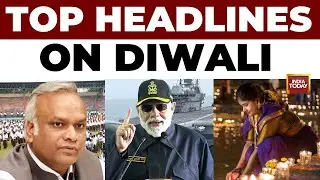 Top Headlines: PM Modi's Diwali Message | Karnataka Govt vs RSS | AAP vs BJP Over Diwali Pollution