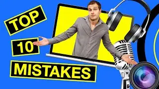 Top ten mistakes  | What to avoid as a virtual trainer or online facilitator