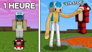 J'ai &eacute;t&eacute; son ESCLAVE pendant 24h sur Minecraft (j'en ai marre..)
