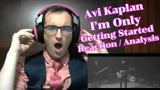 FIRST TIME listening to his solo work!! | Only Getting Started - Avi Kaplan | Musical Reaction
