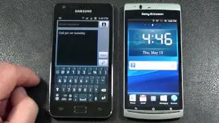 Samsung Galaxy S II vs Sony Ericsson Xperia Arc Part 2 