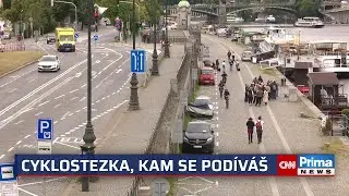 Nový cyklopruh přímo vedle cyklostezky v Praze? Experti kroutí hlavou, Hřib problém nevidí