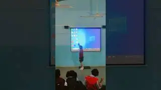 Student Explaining About Desktop and its components