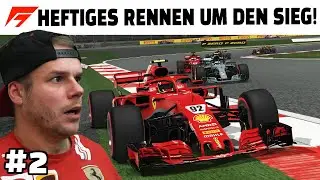 Heftiges Rennen mit Fotofinish! | F1 2018 Ferrari Karriere #2 Bahrain GP