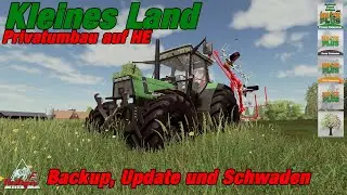 LS19 | Kleines Land | #3  Backup, Update und Schwaden | Privatumbau auf Horse Extension [HD]