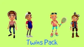 Subway Surfers Twins Pack | Marco, Diego, Phillp and Hugo