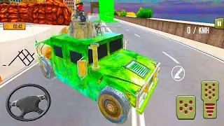 Army Transport Truck Simulator - Army Tank Driving - Android GamePlay
