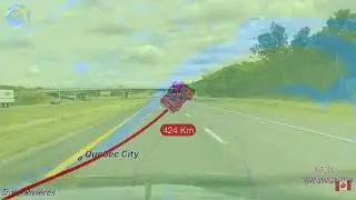 Travelling from Toronto to Brossard and Moncton