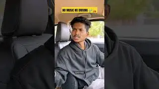 No Music No Driving 🎶🚖😂 #shorts #comedy #relatable #funny #driving