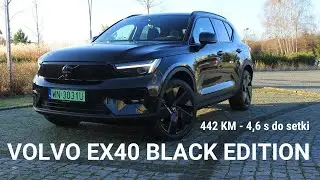 VOLVO EX40 Performance 2025 test PL . Zaskoczy Cię osiągami mając 442 KM , 670 Nm i napęd na 4 koła.