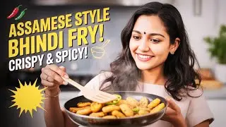 Watch & Learn: Assamese Little Finger(ভেন্দি) Fry Made Easy!