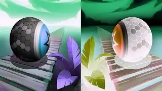 Rollance Ball 🏀vs Reverse gameplay Ball  Colour Run walkthrough , iOS Android New Update part : 1831