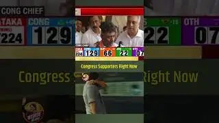 DK Shivakumar is crying tears of happiness.🥺 He got emotional while interaction with media.