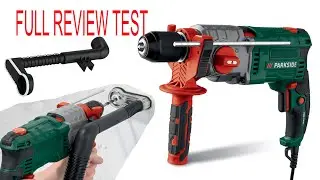 Parkside 2 SPEED HAMMER DRILL PSBM 1100 B1 TESTING