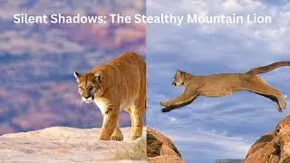 Silent Shadows: The Stealthy Mountain Lion #animalkingdom #animals #bigcats