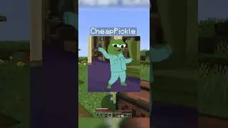 cheappickle needs a time out after this one... | #minecraft #shorts #cheappickle