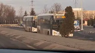 4 autobuze &icirc;n braila Mall. 