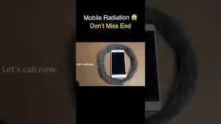 Wait for Mobile radiation ☢️ 🔥 #shorts