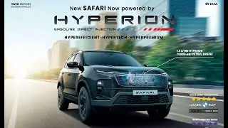 TATA SAFARI with HYPERION Engine | TGDi Engine