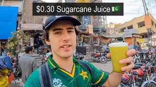 $0.30 Sugarcane Juice in Pakistan 🇵🇰