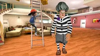 Miss T's SECRET TRAP! 😱 Scary Teacher 3D Funny Gameplay Challenge #3D