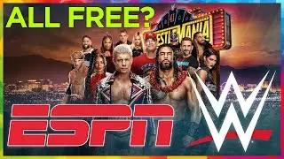 WWE Events FREE on ESPN in 2026?